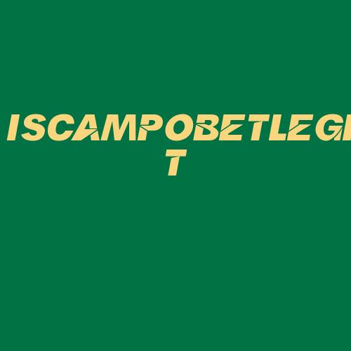 Logo da ISCAMPOBETLEGIT